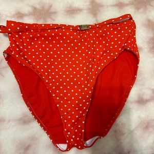 High Waisted Ralph Lauren Swim Bottoms